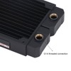 Water Cooling Radiator 14 Pipeline Red Copper Fin G1/4 Thread