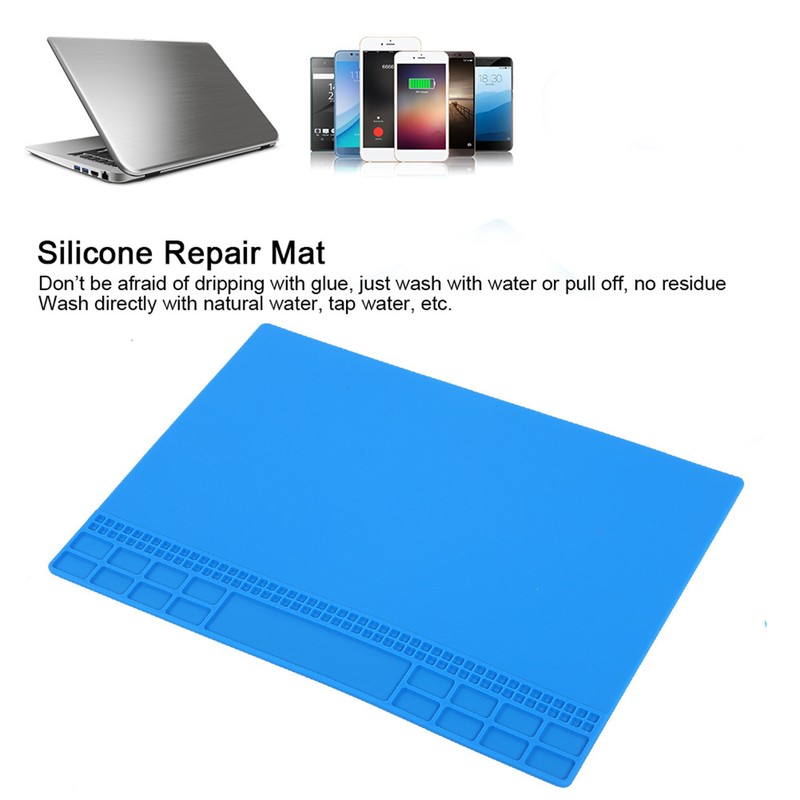 Repair Mat Heat Resistant Magnetic Silicone Computer Phone Solder Station