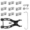 Evponk Bicycle Chain Tool Kit, 10 Pairs 9 Speed Reusable
