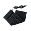 84 Keys Spanish USB Wired Silicone Keyboard Foldable Soft Silicone