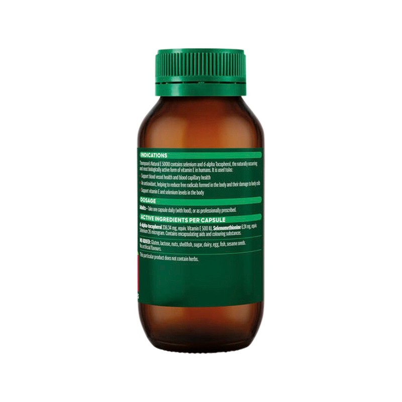 THOMPSON'S Thompson’s Natural E 500iu 100 Capsules