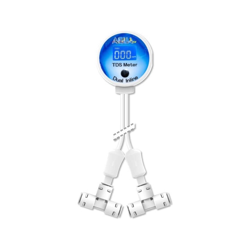 AquaFX The Dual Inline TDS Meter