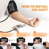 Pre-Formed Blood Pressure Replacement Cuff, Quick Wrap for Easy Use,