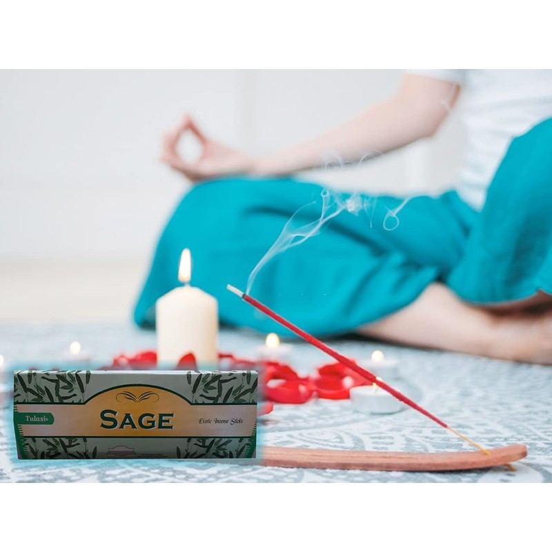 Sage Aromatic Incense Sage, Natural Aromatherapy Incense, Bars and Incense
