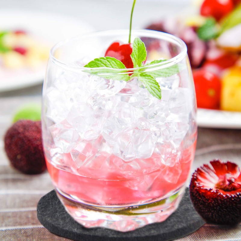 TOSSOW Water Absorbing Coasters Felt Coasters Round Shape with Insulation