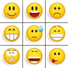 Eurographics MB-MAG1004 Memo Board Accessories/Magnets, Smile