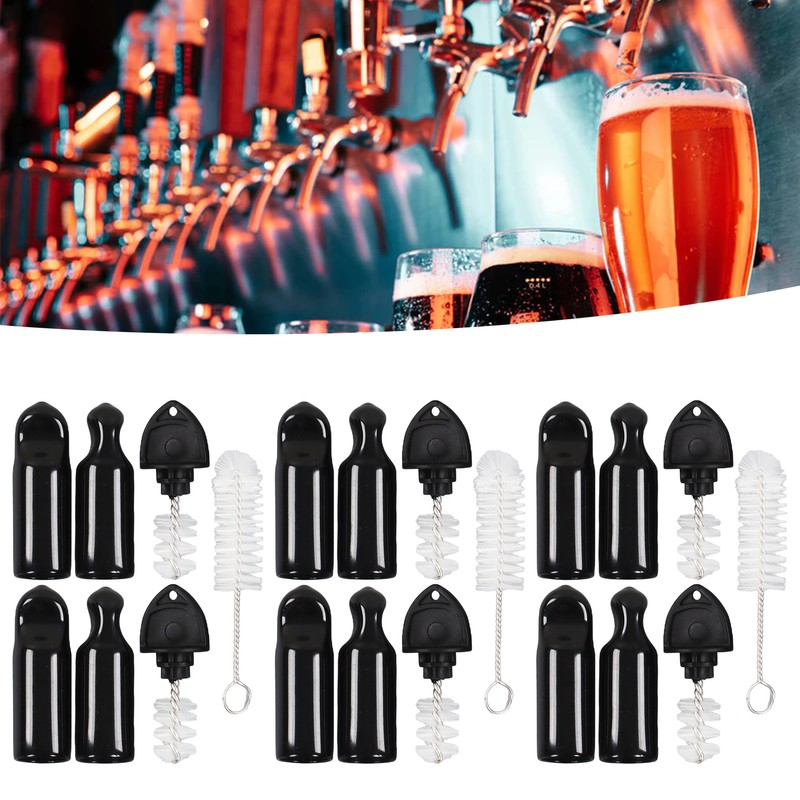 Beer Tap Cap Plug Brush Faucet Long Brushes Faucet Cap