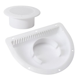 Lonffery RV Vent - RV Vent Covers for Trailer - RV ATV Cycle Truck Cargo Work Trailer Side Air Vents