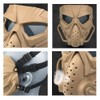 Outdoor Game Masks Full Face Paintball Mask with Clear Eye