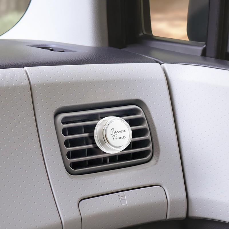 Harukado Carall 3593 Savon Time Clips, 2 Pack, Whitey Shower