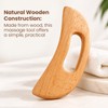 Wooden Gua Sha Massage Tool for Full-Body Self-Massage – Manual
