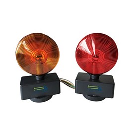 EZ Travel Collection Double Sided Magnetic Tow Lights Towing Brake Light Kit (23' of Cable)