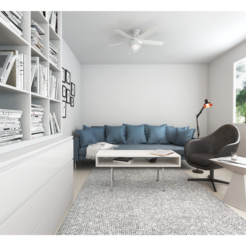 Hunter 46 inch Indoor Ceiling Fan with LED Light -