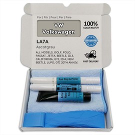 Genuine Colors Paint Pen Ascot Grey LA7A for VW Volkswagen Golf Polo Passat Jetta Beetle ID.3 California GTI ID.4 New Lupo 20TH Annive 6.1