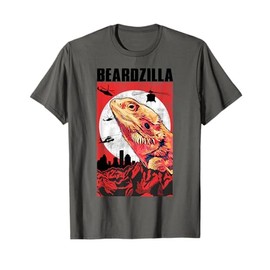 Bearded Dragon Gift Beardzilla Funny Bearded Dragon T-Shirt