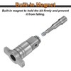 HARFINGTON 2pcs Electric Wrench Conversion Head 1/2" Square Drive Shaft