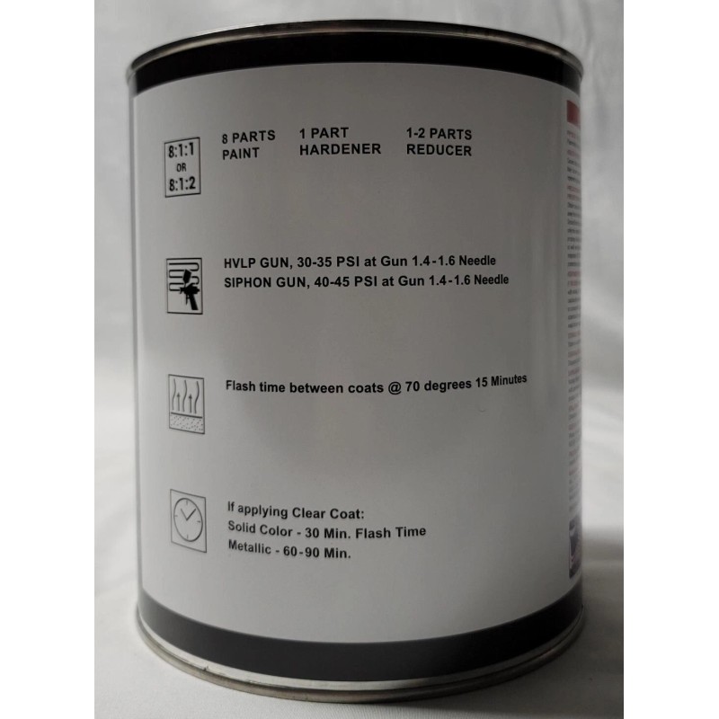 Vision Auto Paints # 2298 High Gloss Kubota Orange Single