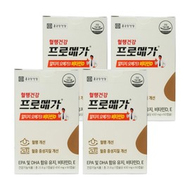 Chong Kun Dang Blood Circulation Health Promega Altige Omega 3 Vitamin D 60 Capsules 4 Boxes for 1 Month / 종근당 혈행건강 프로메가 알티지 오메가3 비타민D 60캡슐 1개월분 4박스