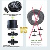 160Ft Drip Irrigation System with Water Timer for Garden, Main