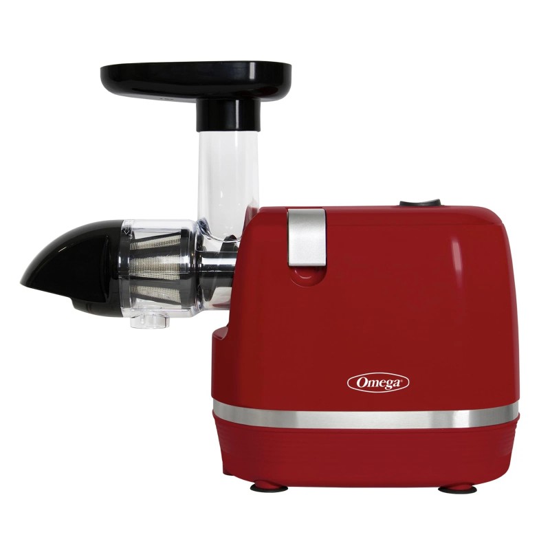 Omega H3000RED Juicer Cold Press 365 Slow Masticating Easy to