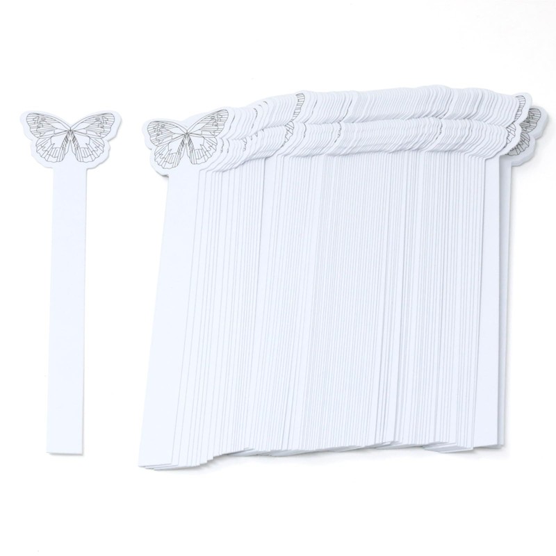 Honbay 100PCS Disposable Perfume Test Strips Butterfly Pattern Essential Oils