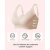 Vinfact Push Up Bras for Women No Underwire Seamless Wireless