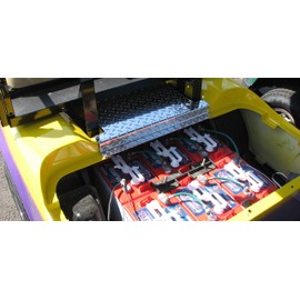 Ezgo TXT Golf Cart Diamond Plate Access Panel