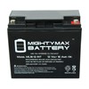 12V 18AH SLA Internal Thread Battery for Boosterpac ES5000