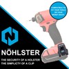 NÖHLSTER Locking Tool Clip 3 Pack - A Tool Holster