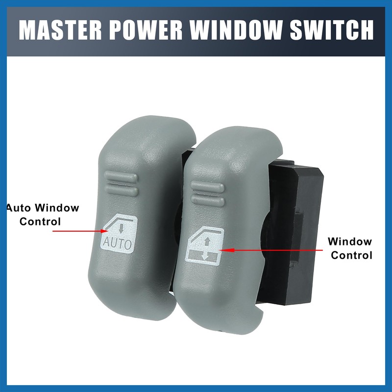 A ABSOPRO Power Window Switch No.10402845 with Tool Window Control