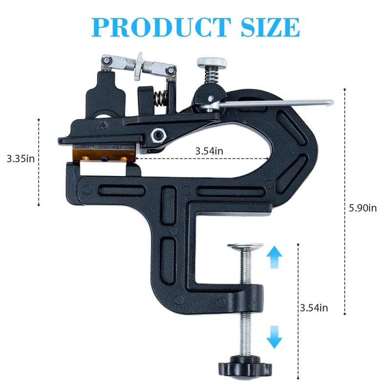 Innetoc Manual Leather Skiver Peeler Splitter Thinning Skiving Machine Leathercraft