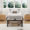 NKZ 18 Inch Metal Platform Bed Frame, Twin Size Bed