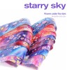 10 Stickers/Box Cherry Blossom Flower Starry Sky Nail Foil Nail
