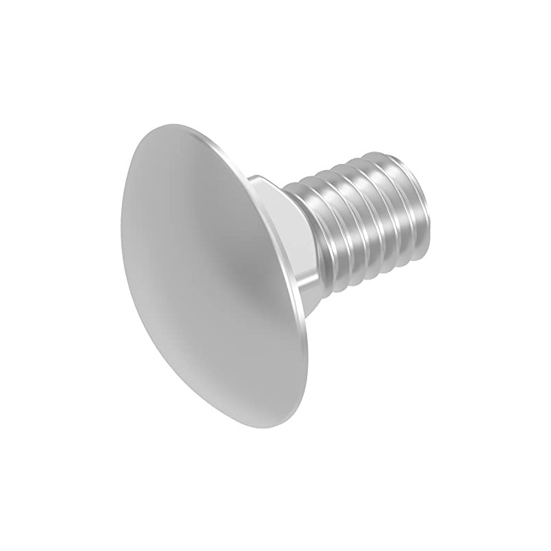 SECCARO 20 x M10 x 20mm Stainless Steel V2A VA