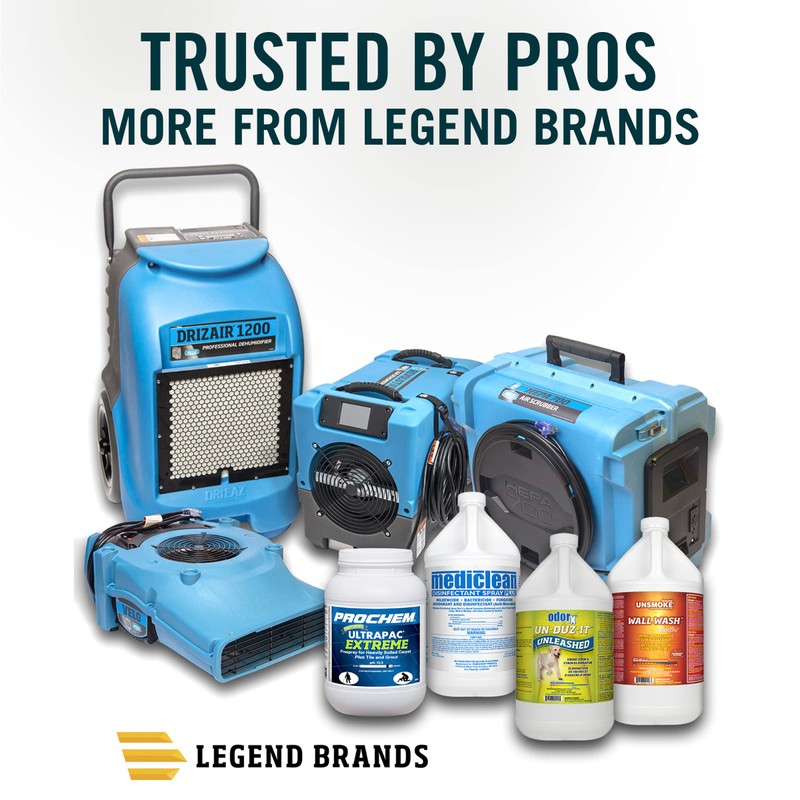 Prochem Dry Slurry Professional Cleaning Concentrate Detergent Powder for Carpet,