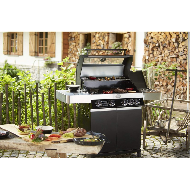 Rösle 25038 Protective Cover for Gas Bottle, 5 kg, Black