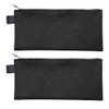 VELOFLEX A290501 Bank Bag with Zip, DIN Long, Pack of