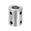 sourcing map 10mm to 12mm Bore Fixed Coupling Bolt L25XD20