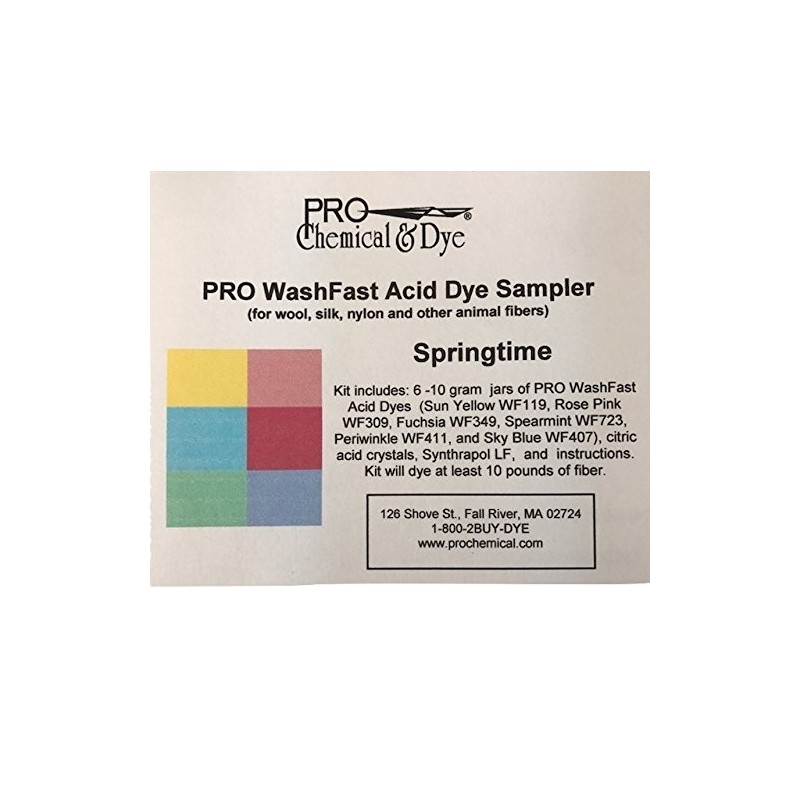 WF Springtime Acid Dye Sampler