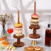 Zhehao 4 Pcs Farmhouse Donut Stand Donut Holder Display Stacker