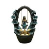 Hi-Line Gift Ltd. Girl ON A Swing Fountain with 2