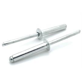 1000 Qty Aluminum Blind Rivets Bulk (#6-12) 3/16" Diameter x 3/4" Grip (BCP479)