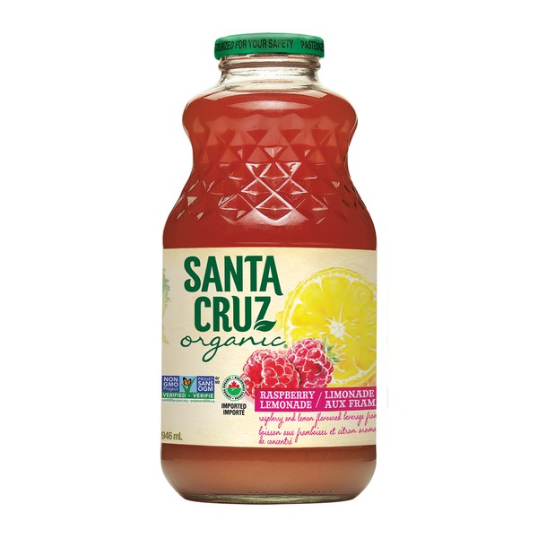 Santa Cruz Organic Raspberry Lemonade 946mL