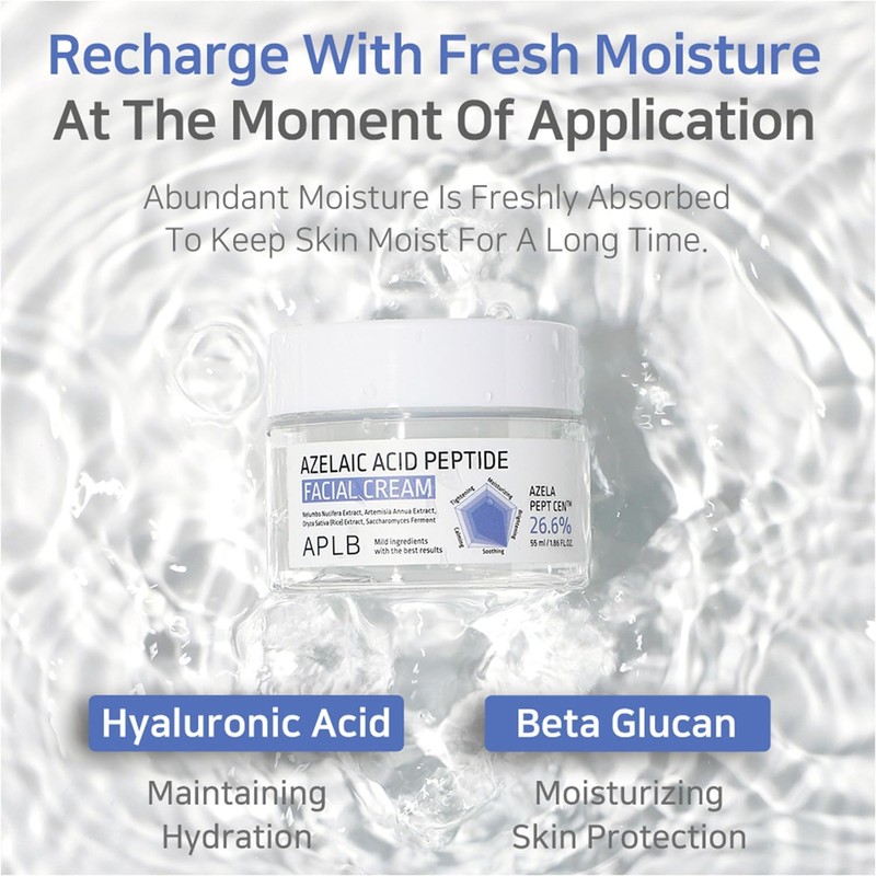 Crema Azelaic acid peptide facial cream 55ml