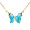 MISS RIGHT Butterfly Y2K Jewelry Necklaces with Birthstones for Women,