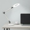 Lavish Home Architect Desk Lamp Dimming LED Ring White Light
