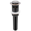 Oil Rubbed Bronze Pop Up Drain, Bathroom Vessel Lavatory Vanity