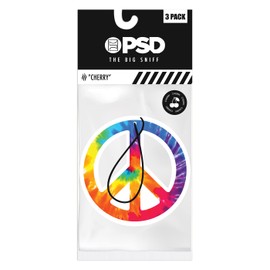 PSD Tie Dye Peace 3-Pack Air Freshener