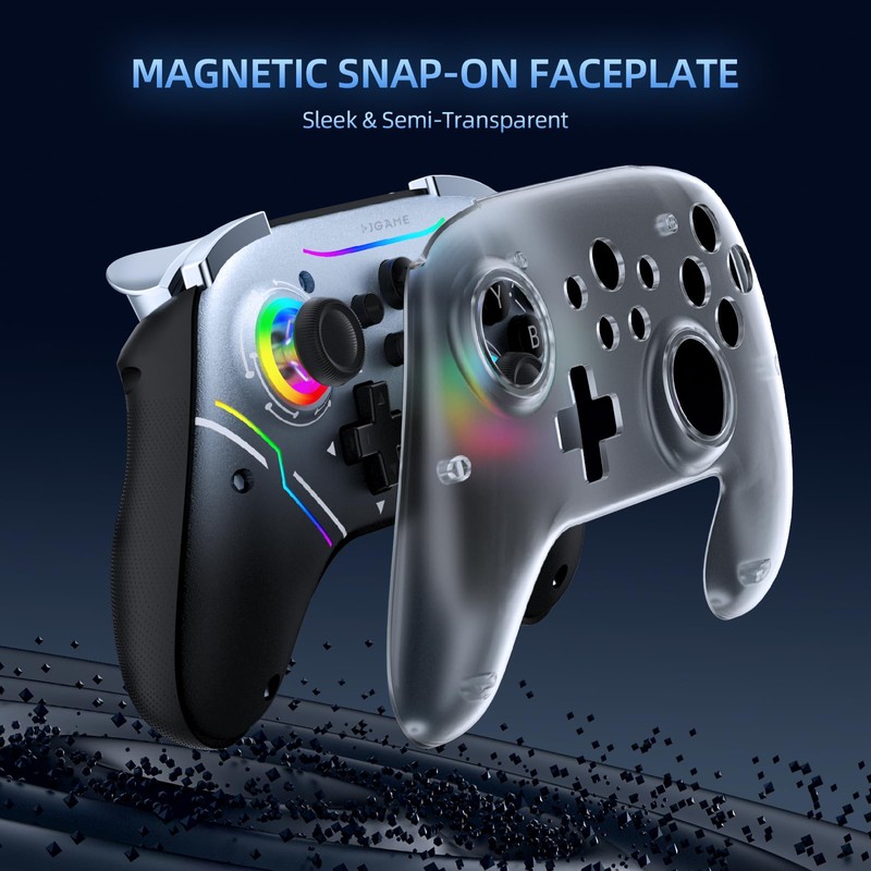 EJGAME Wireless Controller Compatible with Switch/Switch 2/Windows PC/Steam Deck/Android, Switch