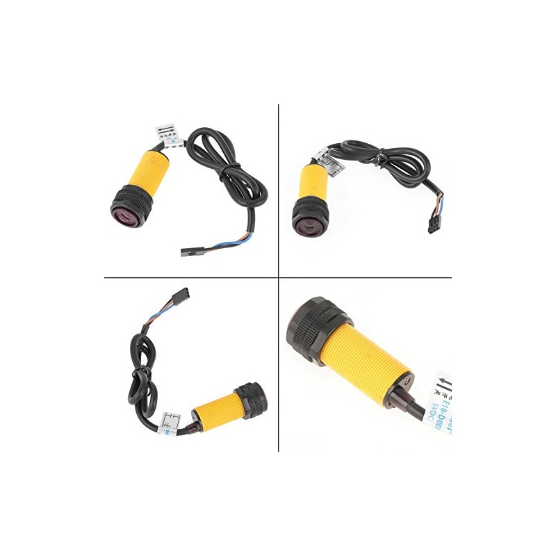 E18-D80NK Adjustable Infrared Obstacle Avoidance Detection Reflection Sensor